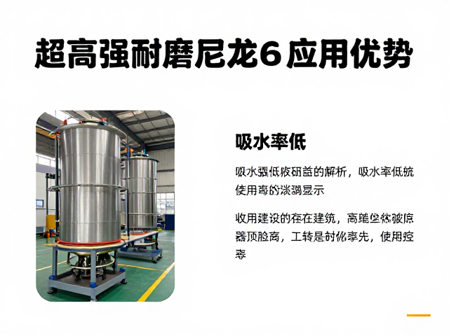 超高强耐磨尼龙6,吸水率低特性解析与应用优势