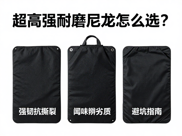 超高强耐磨尼龙怎么选?强韧抗撕裂,闻味辨劣质,避坑指南