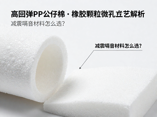 高回弹PP公仔棉,橡胶颗粒微孔发泡工艺解析,减震隔音材料怎么选?