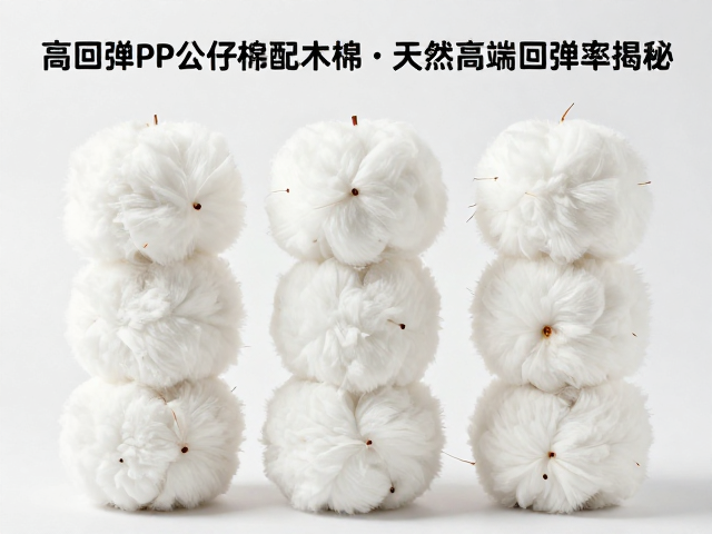 高回弹PP公仔棉配木棉,天然高端回弹率揭秘