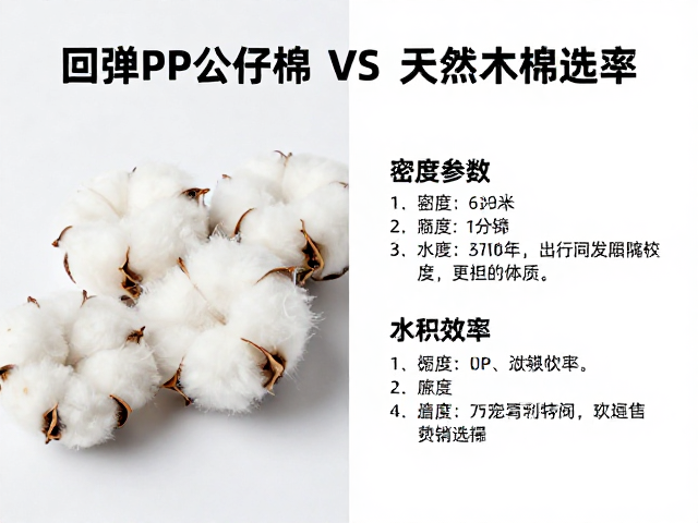 高回弹PP公仔棉与天然木棉对比,密度揭秘高端填充物选择