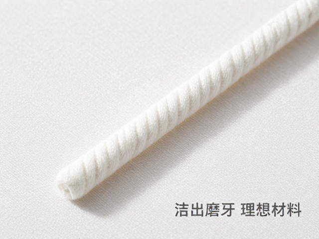 橡胶外包棉绳复合面料耐磨指数高,是洁齿磨牙棒理想材料
