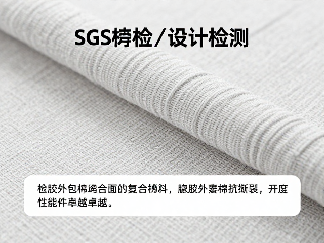橡胶外包棉绳复合面料,通过SGS检测,高耐磨抗撕裂性能卓越