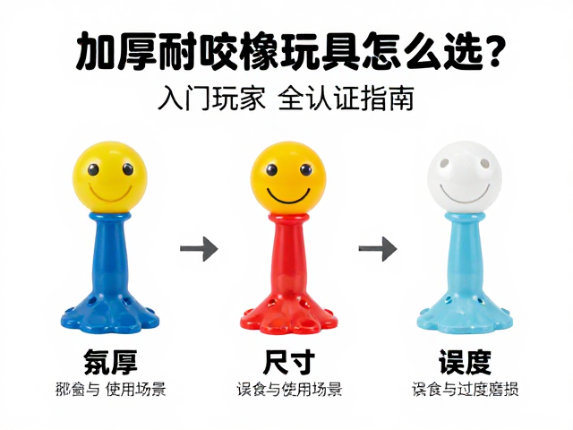加厚耐咬橡胶玩具怎么选？入门玩家必看材质安全认证指南