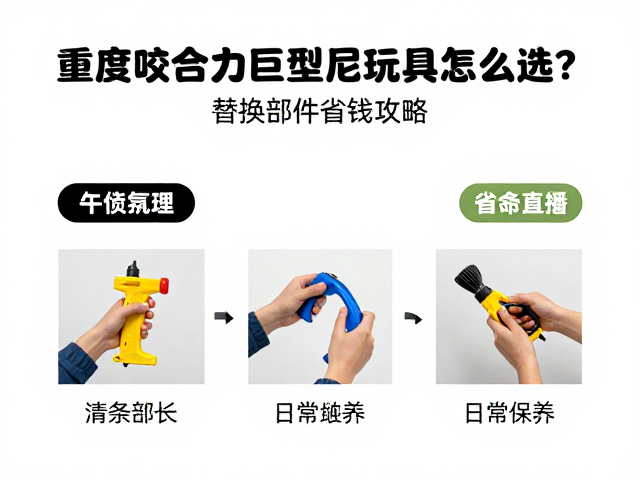 重度咬合力巨型尼龙玩具怎么选?高耐用,替换部件省钱攻略