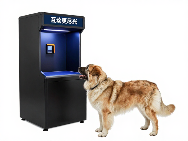 全自动投球机配巨型犬，静音马达不扰民，互动更尽兴