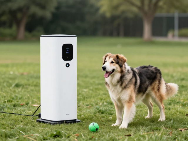 中大型犬全自动投球机,蓝牙Wi-Fi智能互联,精准控球训练神器