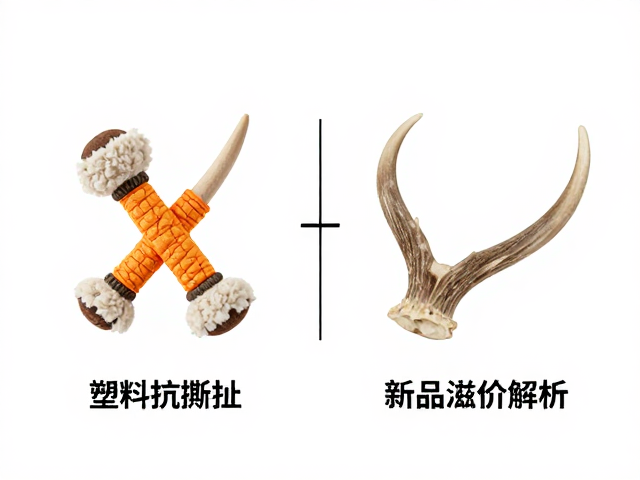 宠物玩具选塑料还是天然鹿角?耐咬抗撕扯对比及新品溢价解析