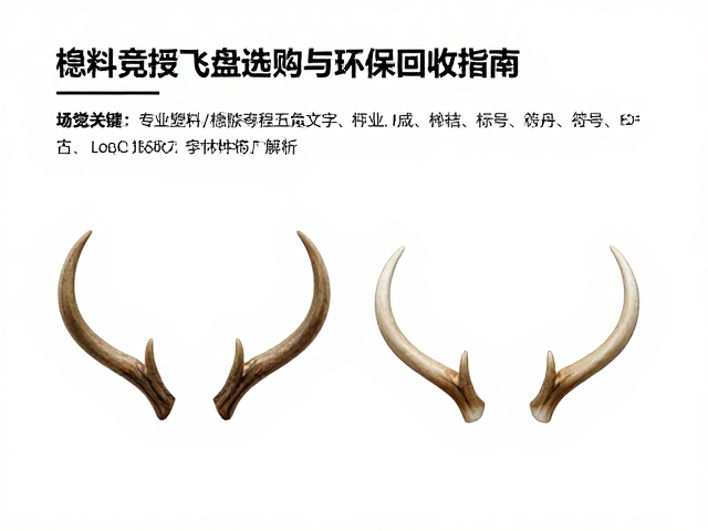 鹿角/塑料/橡胶材质差价解析,150-500元专业竞技飞盘选购与环保回收指南