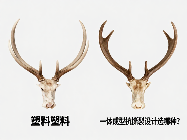 塑料vs天然鹿角差价揭秘,一体成型抗撕裂设计选哪种?