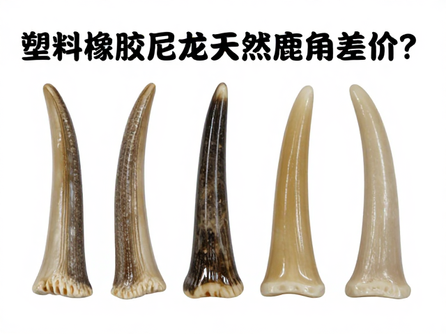 塑料橡胶尼龙天然鹿角差价?一体成型高强度耐磨怎么选
