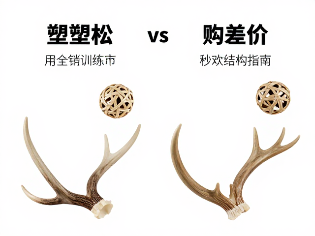 塑料vs天然鹿角，抛接训练用复杂编织球材质差价与选购指南