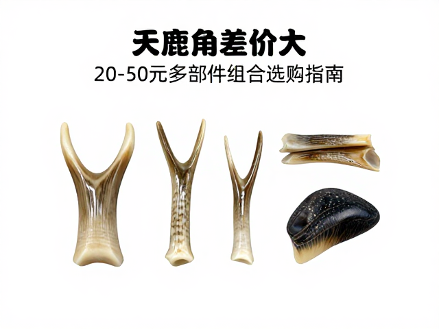 塑料橡胶尼龙天然鹿角差价大?20-50元多部件组合选购指南