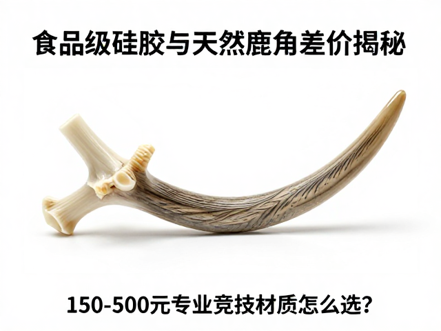 食品级硅胶与天然鹿角差价揭秘，150-500元专业竞技材质怎么选？