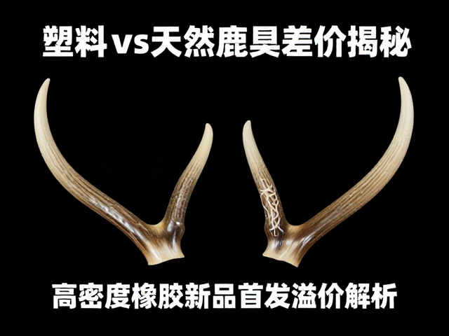 塑料vs天然鹿角差价揭秘，高密度橡胶新品首发溢价解析