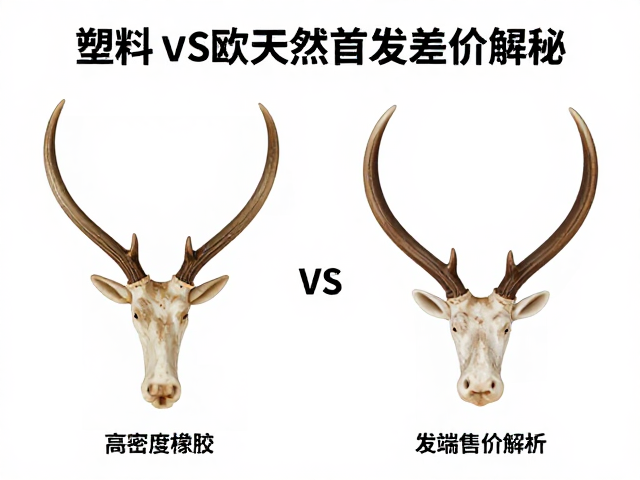 塑料vs天然鹿角差价揭秘，高密度橡胶新品首发溢价解析