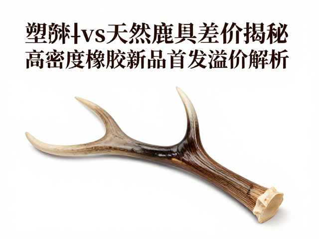 塑料vs天然鹿角差价揭秘，高密度橡胶新品首发溢价解析