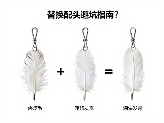 挂件配件怎么选？替换羽毛头避坑指南，远离潮湿发霉