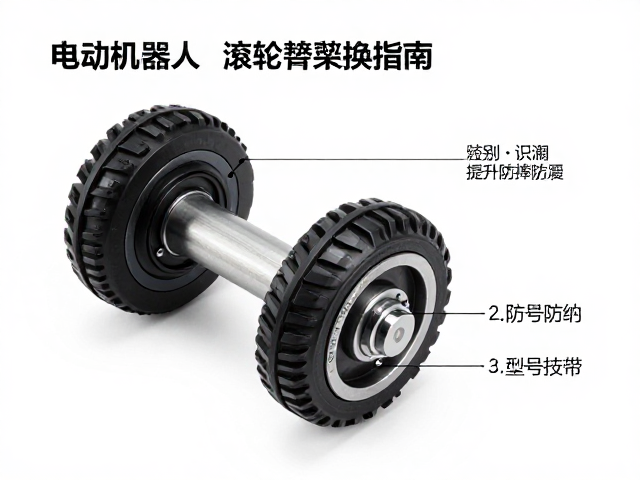 电动机器人滚轮替换指南,型号识别与防潮防摔升级技巧