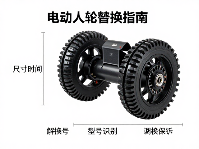 电动机器人滚轮替换指南,尺寸对照与型号识别全解析