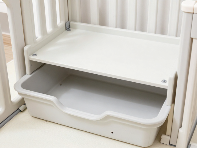 幼犬宠物围栏内藏食盒怎么换隔层挡板?通用尺寸与安装指南