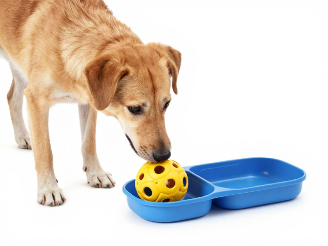 高智商犬种益智球怎么用？藏食盒替换隔层挡板让喂食更有趣