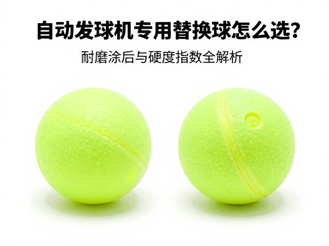 自动发球机专用替换球怎么选?耐磨涂层与硬度指数全解析