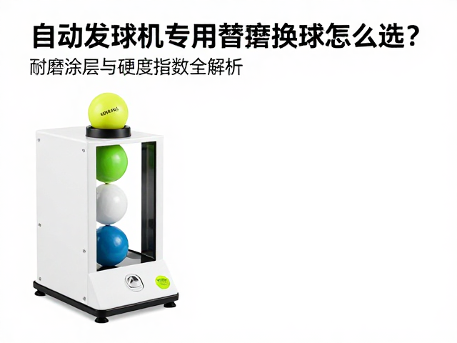 自动发球机专用替换球怎么选？耐磨涂层与硬度指数全解析