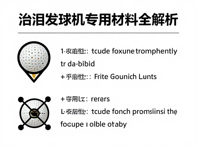 自动发球机专用替换球,硬度指数与环保再生材料全解析