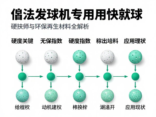 自动发球机专用替换球,硬度指数与环保再生材料全解析