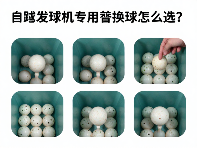 自动发球机专用替换球怎么选?内部防霉处理与重量分级全解析