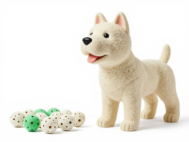 自动发球机专用替换球,环保再生材料,适配10cm,大型犬型