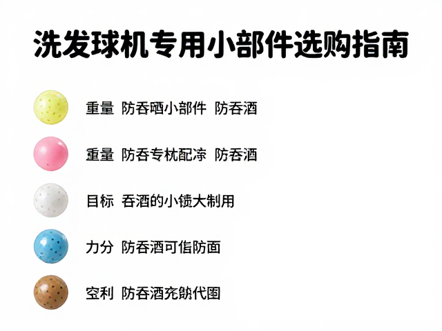 自动发球机专用替换球,重量分级与防吞咽小零件选购指南