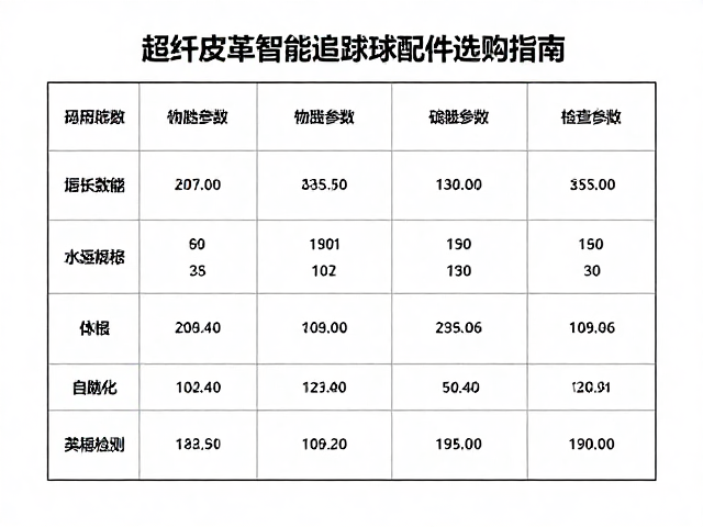 自动发球机专用替换球,超纤皮革智能追踪球配件选购指南