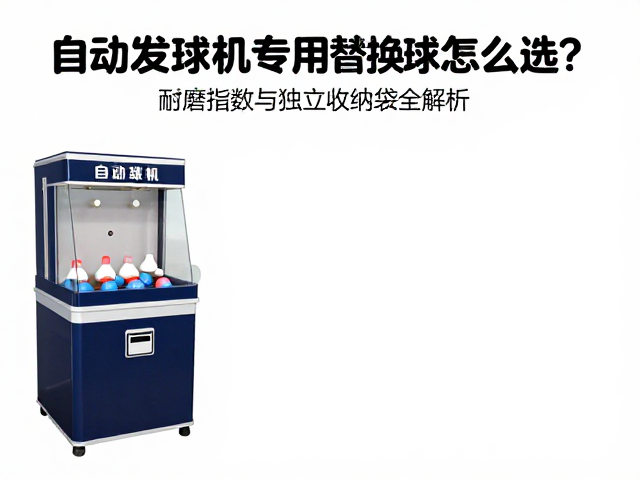 自动发球机专用替换球怎么选?耐磨指数与独立收纳袋全解析