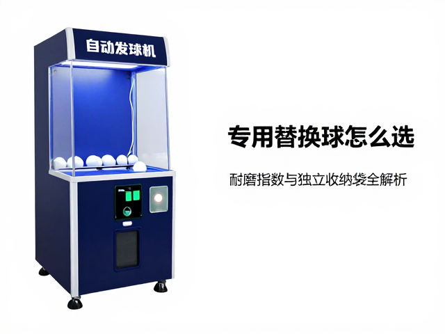 自动发球机专用替换球怎么选?耐磨指数与独立收纳袋全解析