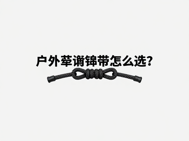 户外牵引绳带怎么选?适中均衡编织绳结替换指南