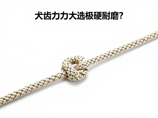 犬齿力度大选极硬耐磨绳?绳结替换编织绳带全攻略