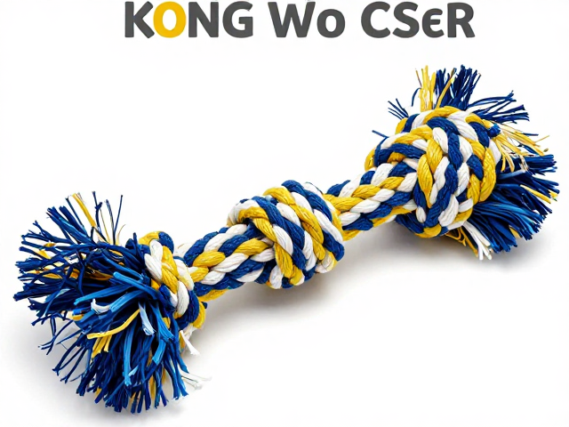 Kong美国宠物绳结替换带,可机洗材质,轻松升级编织绳带玩具