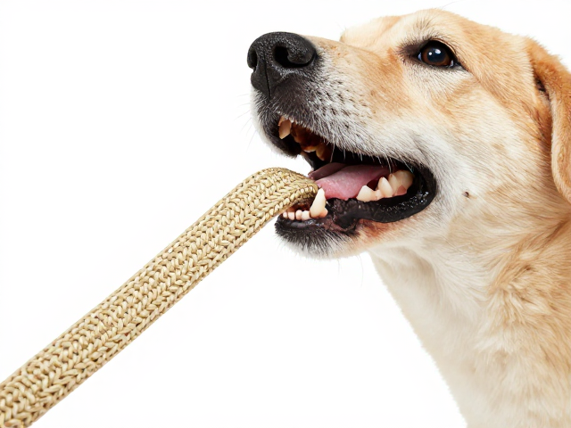 天然橡胶编织绳带怎么选?根据犬齿力度精准替换,护牙又耐用