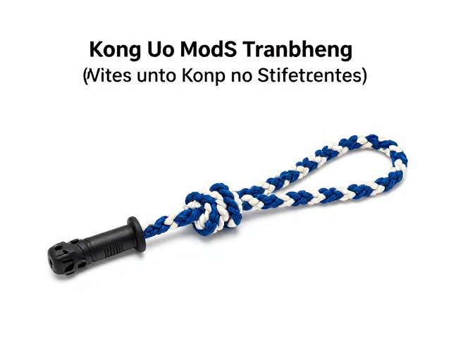 Kong美国宠物玩具绳结替换编织绳带,符合ASTM安全标准