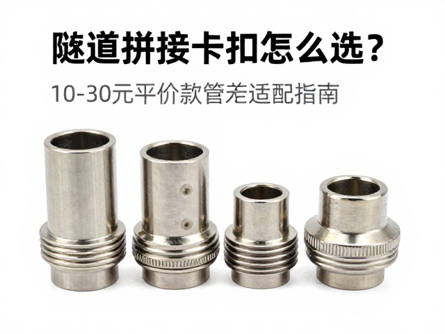 隧道拼接卡扣怎么选?10-30元平价款管径适配指南