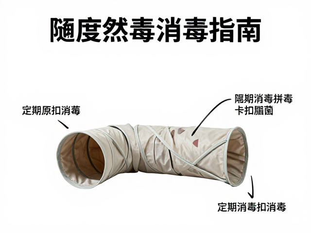 多宠家庭必备,隧道拼接卡扣猫窝,定期消毒杀菌指南
