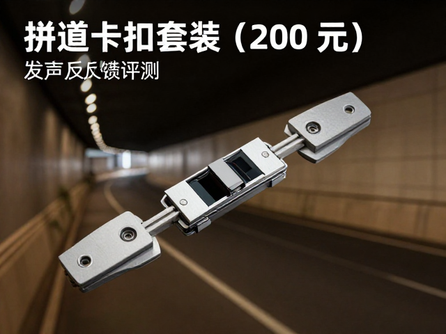 隧道拼接连接卡扣豪华套装(200,元)发声反馈评测