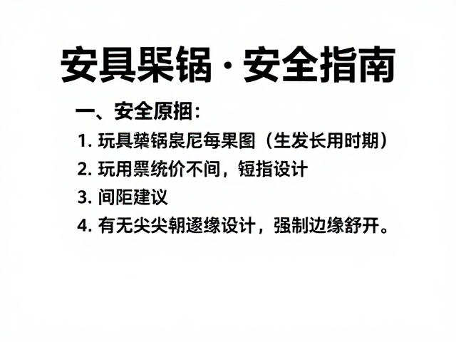 大型玩具悬挂尼龙吊绳安全指南，间距建议与无尖锐边缘设计