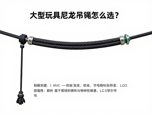 大型玩具悬挂尼龙吊绳怎么选?智能化趋势下螺栓固定件安装指南