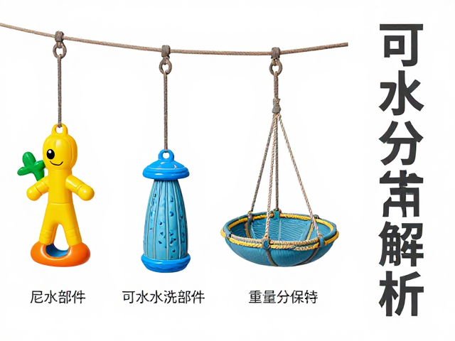 大型玩具悬挂尼龙吊绳怎么选?可水洗部件与重量分级全解析