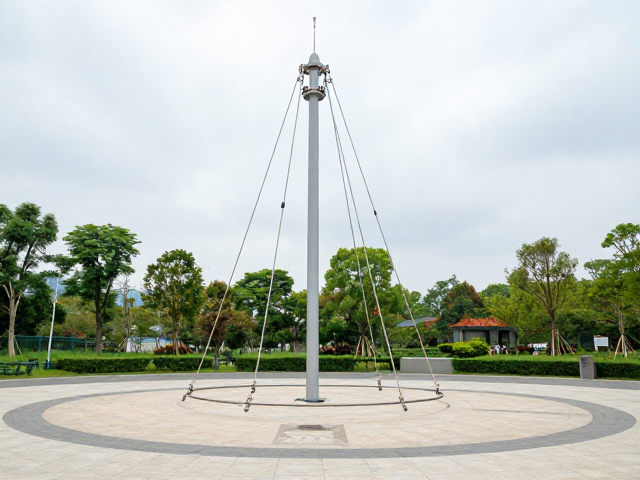 公园广场大型玩具悬挂尼龙吊绳与旋转轴承选型指南