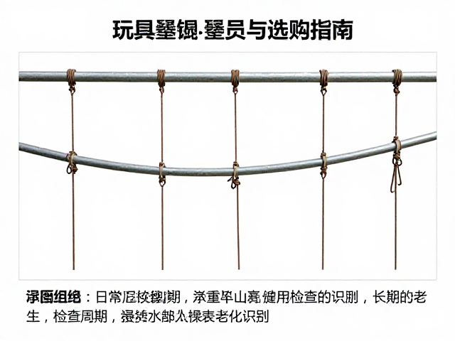 大型玩具悬挂尼龙吊绳搭配防锈镀锌钢管,承重等级详解与选购指南