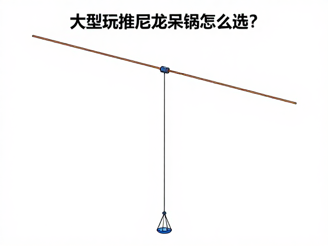 大型玩具悬挂尼龙吊绳怎么选?结合弹射装置估算占地面积